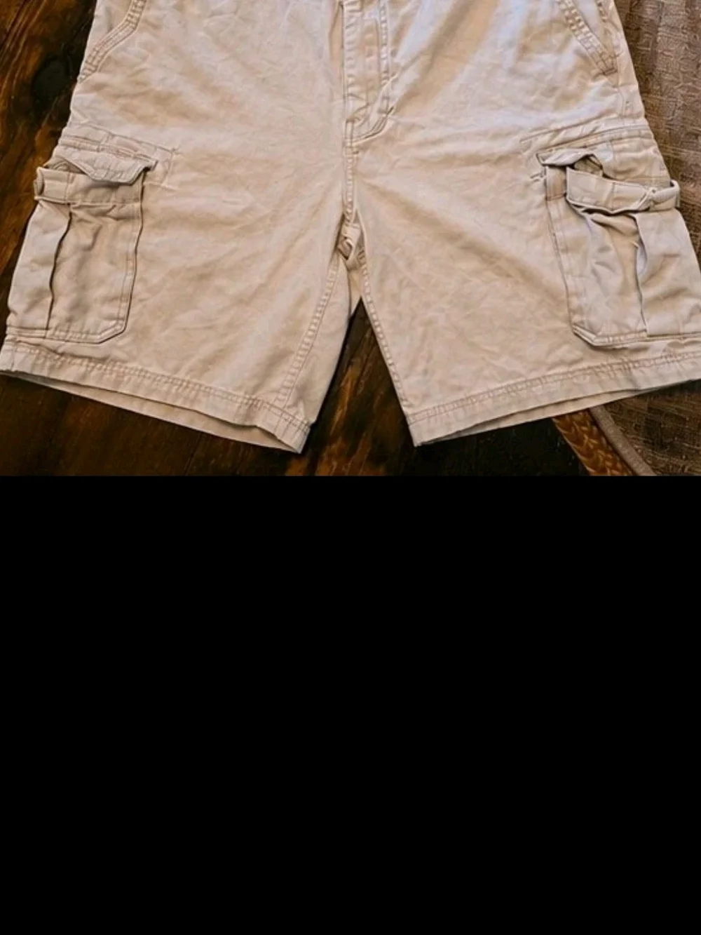 GAP Men’s Khaki Cargo Shorts - Beige/Tan Utility Style